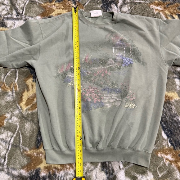 Vintage Northern Reflections Sweater Garden Print - Picture 6 of 6